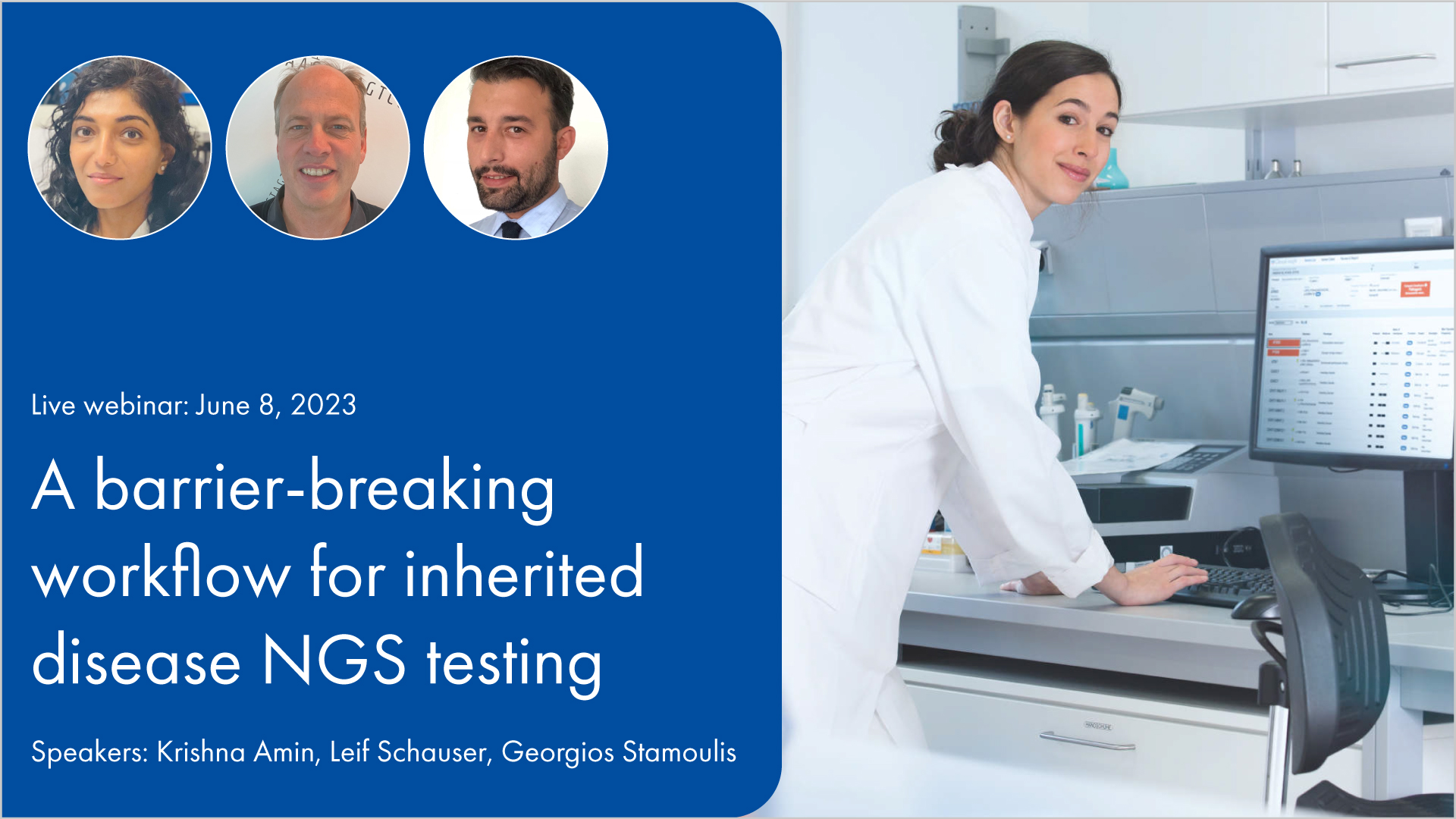 Sample to Insight at LightSpeed: A barrier-breaking workflow for inherited disease NGS testing